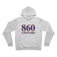 860 Ledyard Red White & Blue Unisex Sponge Fleece Pullover Hoodie