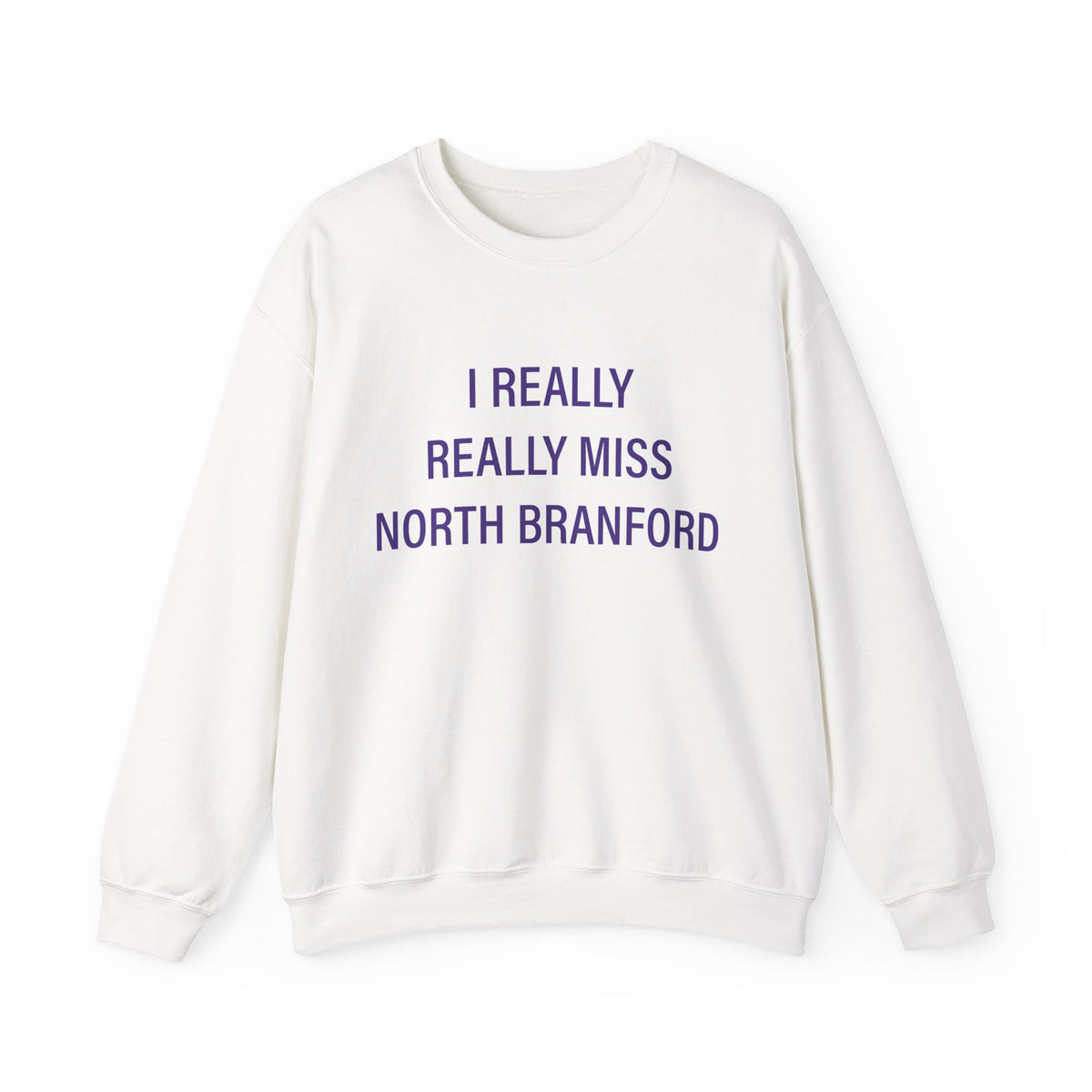 I Really Really Miss North Branford Unisex Heavy Blend™ Crewneck Sweatshirt