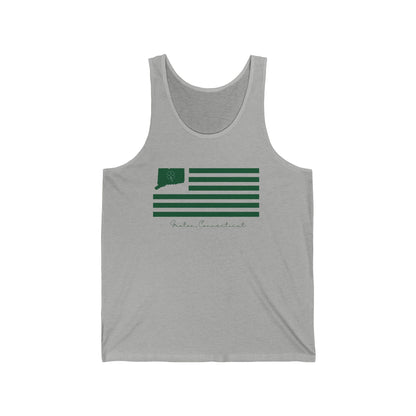 Groton Connecticut St Patrick’s Day Flag Unisex Jersey Tank Top