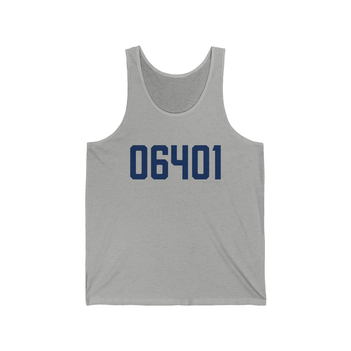 06401 Ansonia Connecticut Zip Code Unisex Jersey Tank Top