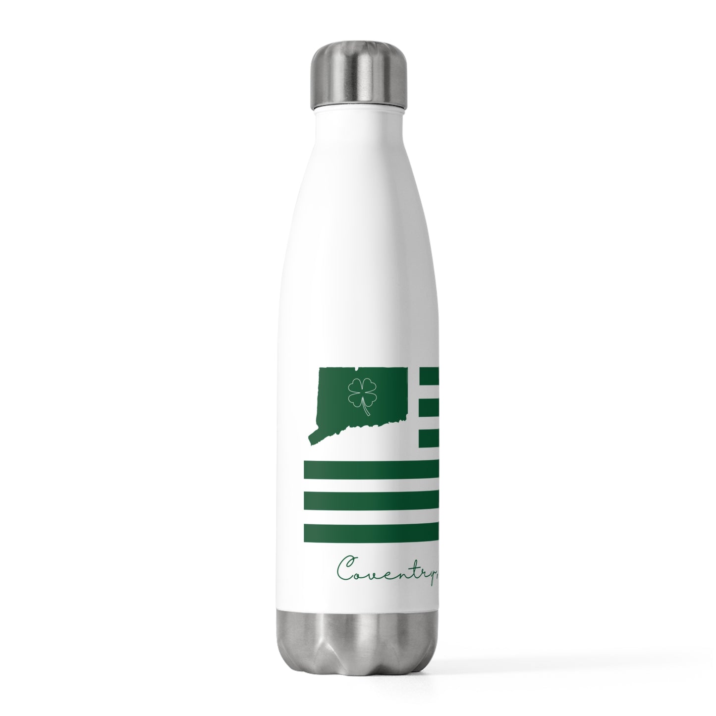 Coventry Connecticut St. Patrick’s Day Flag 20oz Insulated Bottle