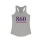 860 Colebrook Red White & Blue Women's Ideal Racerback Tank Top