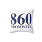 860 Cromwell Spun Polyester Square Pillow