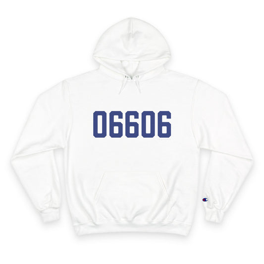 06606 Bridgeport Connecticut Zip Code Champion Hoodie Sweatshirt