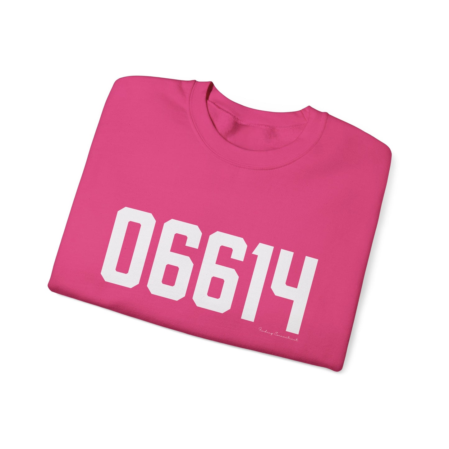 06614 - Stratford CT Zip Code Unisex Heavy Blend™ Crewneck Sweatshirt