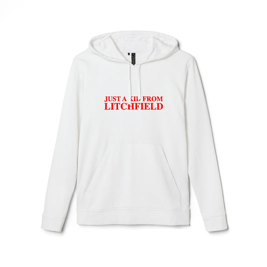 Just a kid from Litchfield adidas Unisex Fleece Hoodie