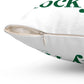 I Clover Rocky Hill Spun Polyester Square Pillow