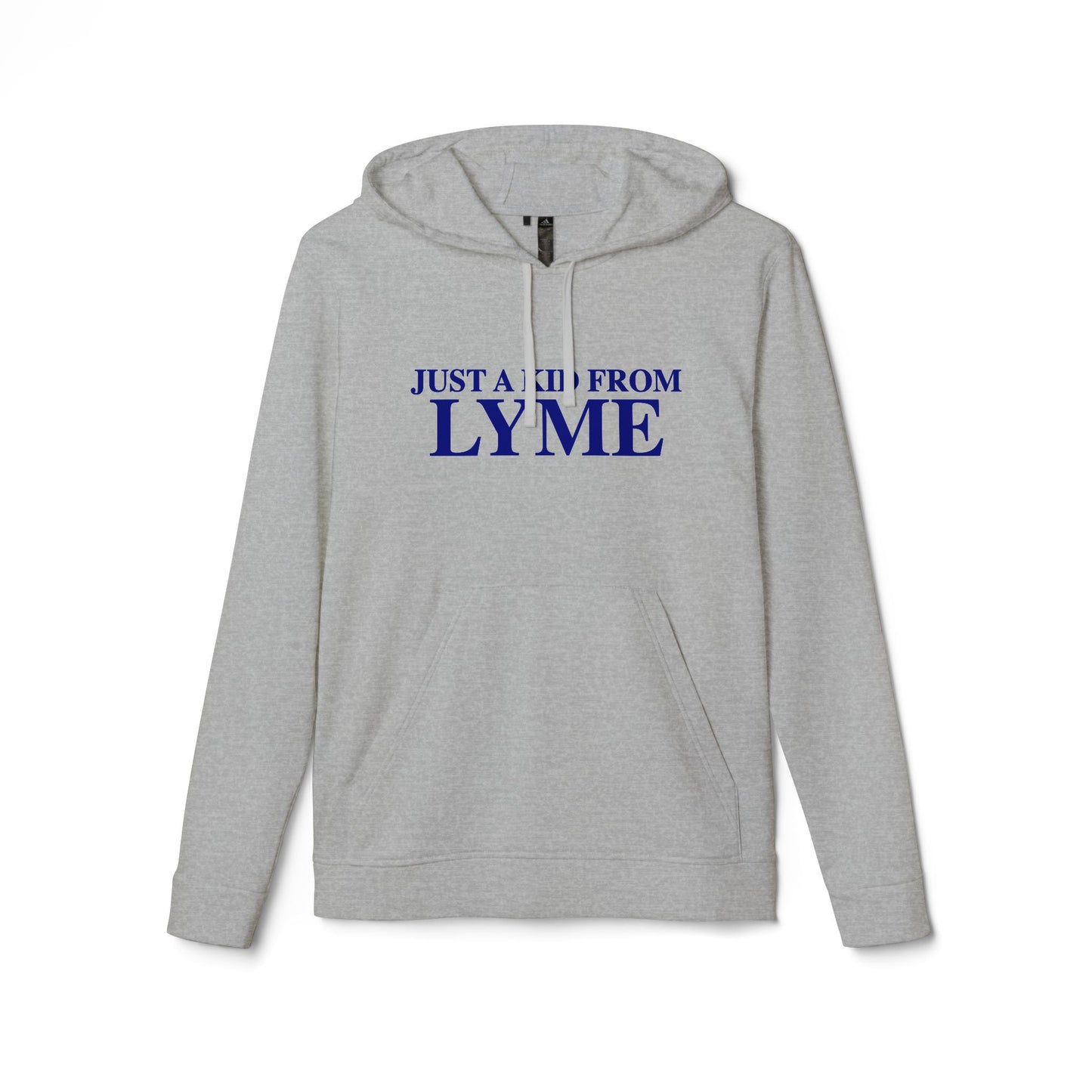 Just a kid from Lyme adidas Unisex Fleece Hoodie