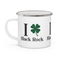 I Clover Black Rock Enamel Camping Mug