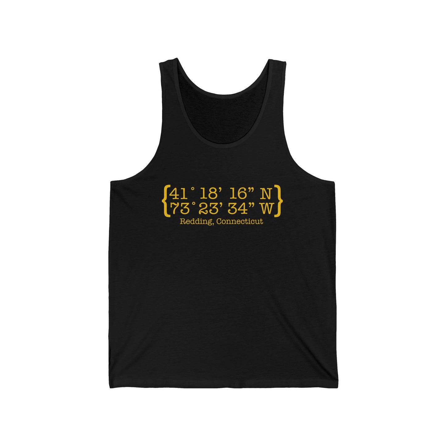 Redding Coordinates Unisex Jersey Tank Top