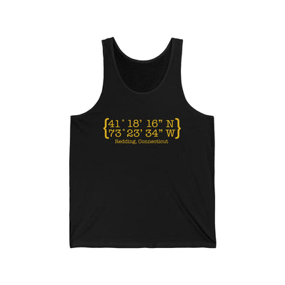 Redding Coordinates Unisex Jersey Tank Top