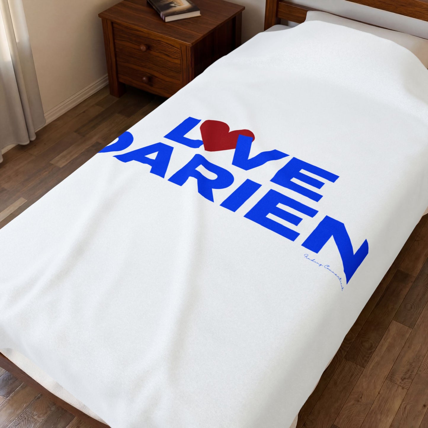 Love Darien Velveteen Plush Blanket