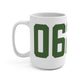 06232 Andover Connecticut Zip Code Mug 15oz
