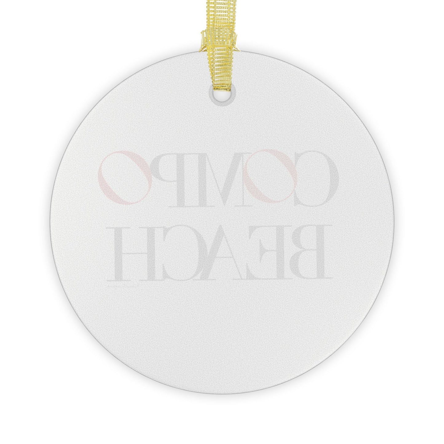 41 Tilt Compo Beach Glass Ornaments