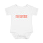 Just a kid from Stamford Infant Baby Rib Bodysuit