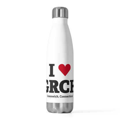 I Heart GRCH 20oz Insulated Bottle