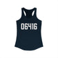 06416 Cromwell CT Zip Code Women's Ideal Racerback Tank Top