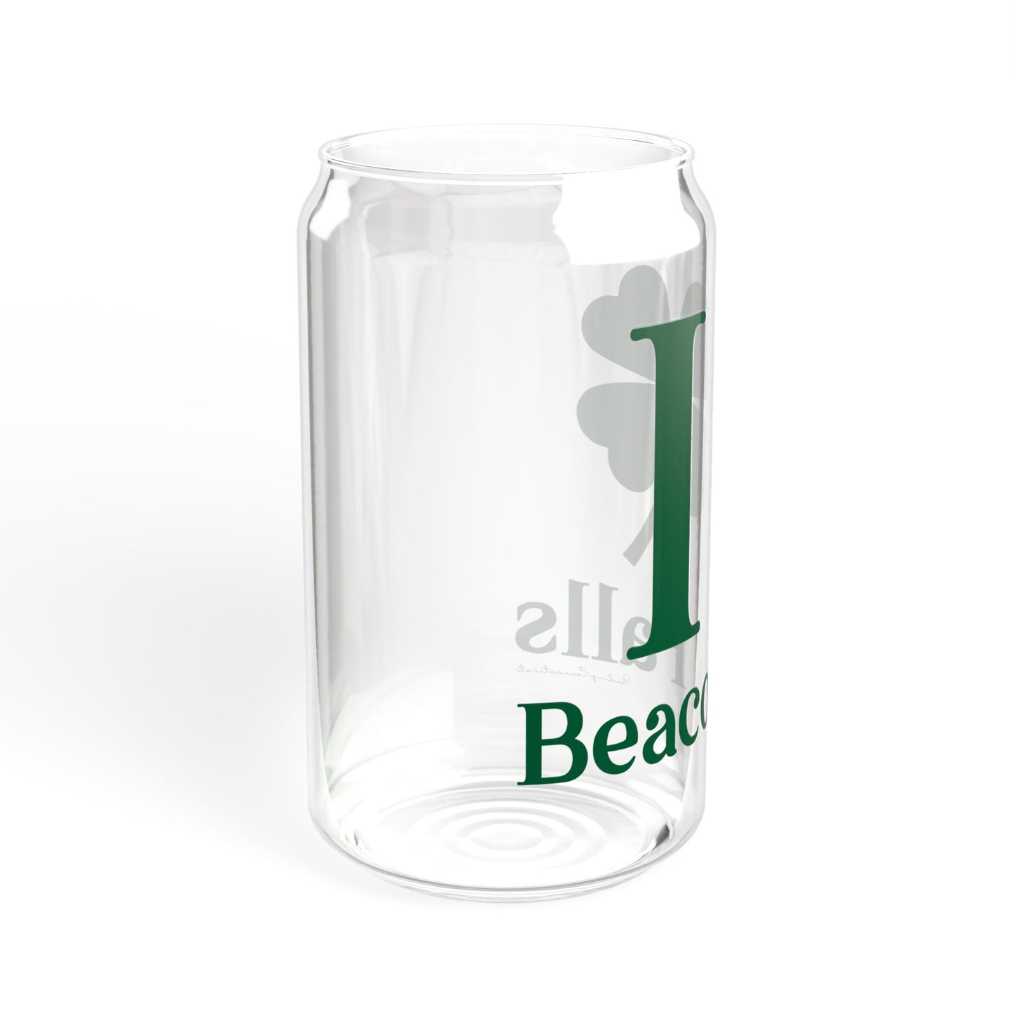 I Clover Beacon Falls Sipper Glass, 16oz