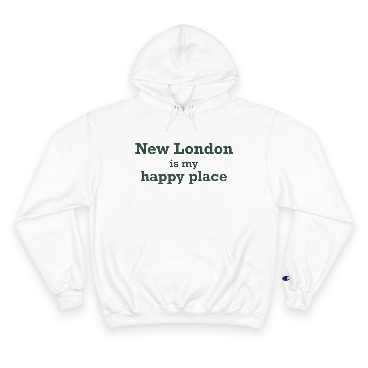 New London is My Happy Place Champion Hoodie