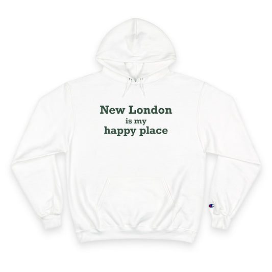 New London is My Happy Place Champion Hoodie