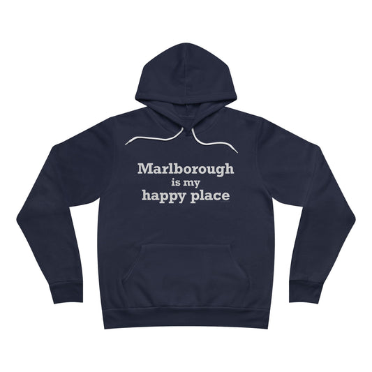 Marlborough is My Happy Place Unisex Sponge Fleece Pullover Hoodie