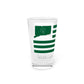 Willington Connecticut St. Patrick’s Day Flag Pint Glass, 16oz