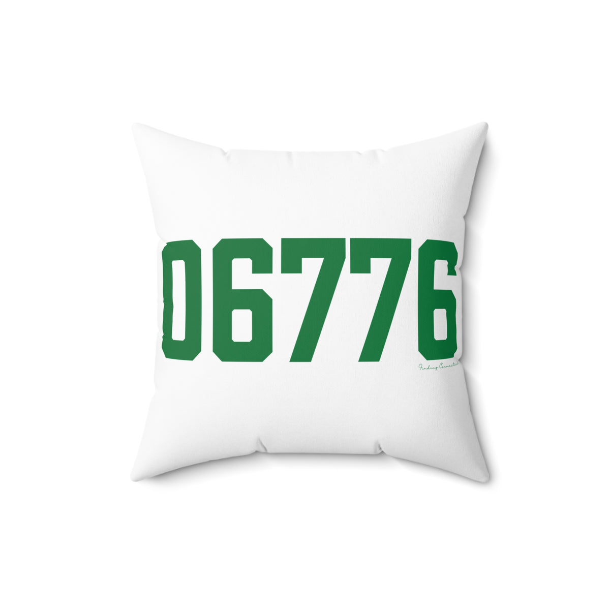 06776 New Milford Connecticut Zip Code Polyester Square Pillow