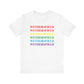 Wethersfield Pride Unisex Jersey Short Sleeve Tee