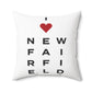 New Fairfield Vision Spun Polyester Square Pillow