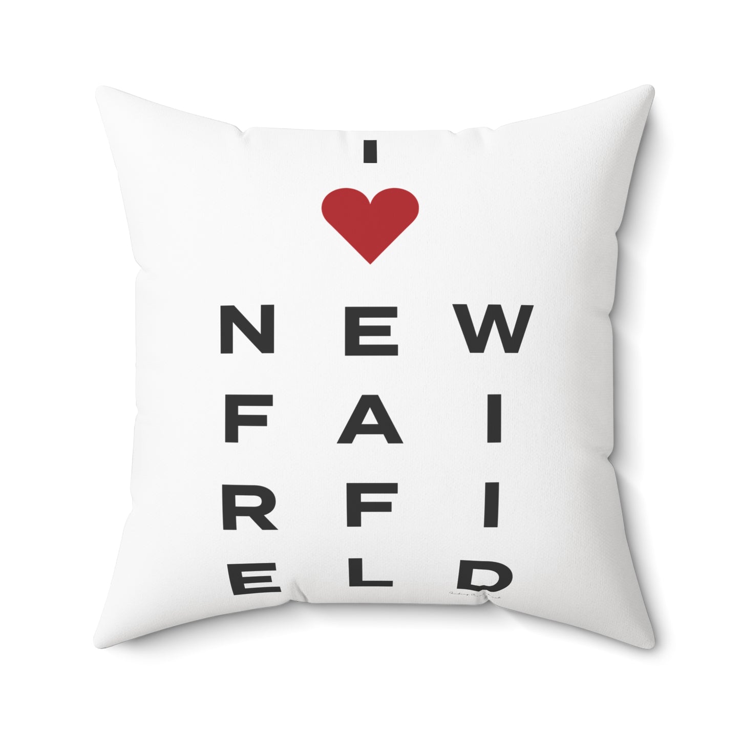 New Fairfield Vision Spun Polyester Square Pillow