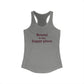 Bristol is My Happy Place Women's Ideal Racerback Tank Top