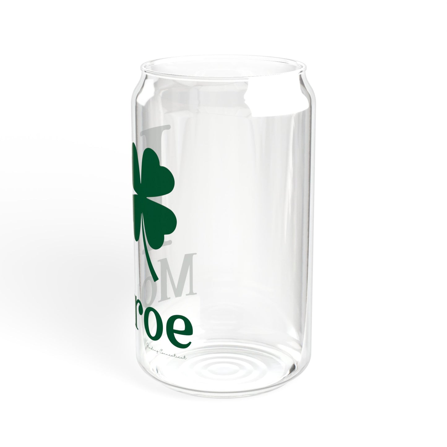I Clover Monroe Sipper Glass, 16oz