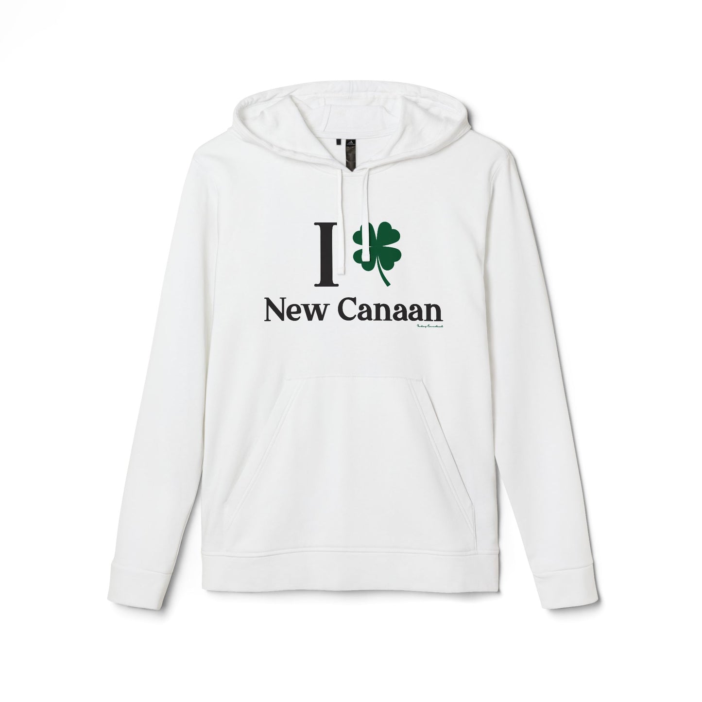 I Clover New Canaan adidas® Unisex Fleece Hoodie