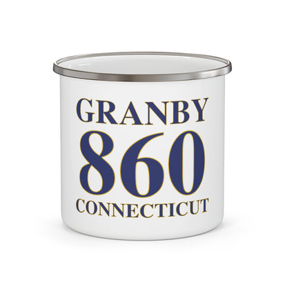 Granby 860 Connecticut Enamel Camping Mug