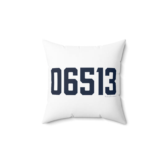 06513 East Haven Connecticut Zip Code Polyester Square Pillow