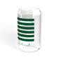 Hartford Connecticut St. Patrick’s Day Flag Sipper Glass, 16oz