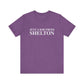 Just a kid from Shelton Unisex Jersey Short Sleeve Tee