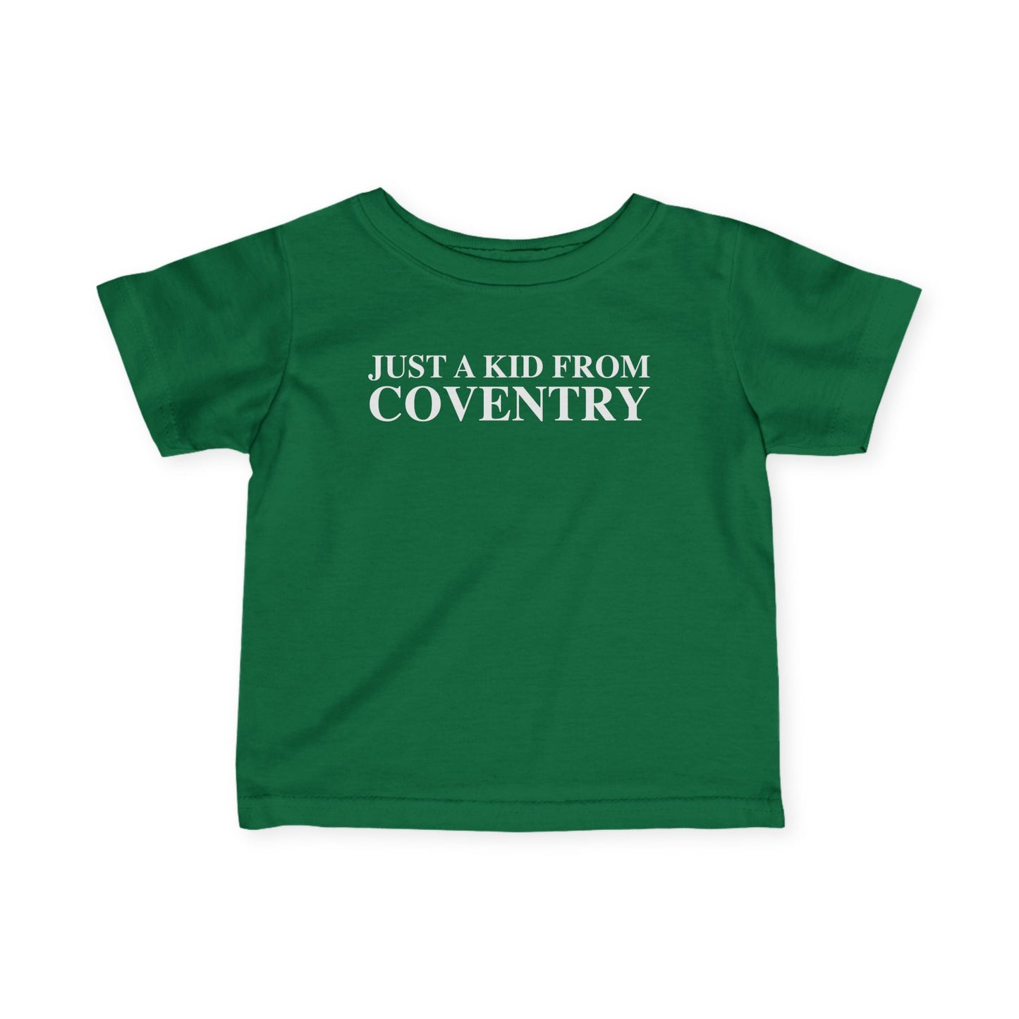 Just a kid from Coventry Infant Fine Jersey T-Shirt