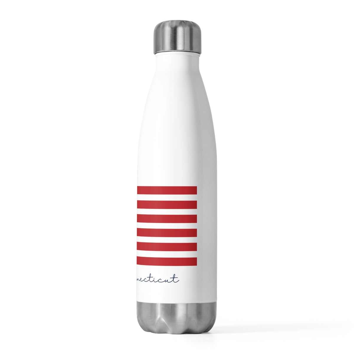 Hamden Connecticut Flag 20 oz Insulated Bottle