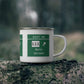Vintage Merritt Parkway Exit 48 Sign Enamel Camping Mug