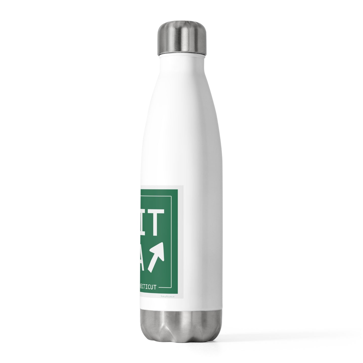 Vintage Exit 40A Merritt Parkway Sign 20oz Insulated Bottle