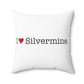 I Heart Silvermine. Spun Polyester Square Pillow