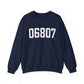06807 - Greenwich CT Zip Code Unisex Heavy Blend™ Crewneck Sweatshirt