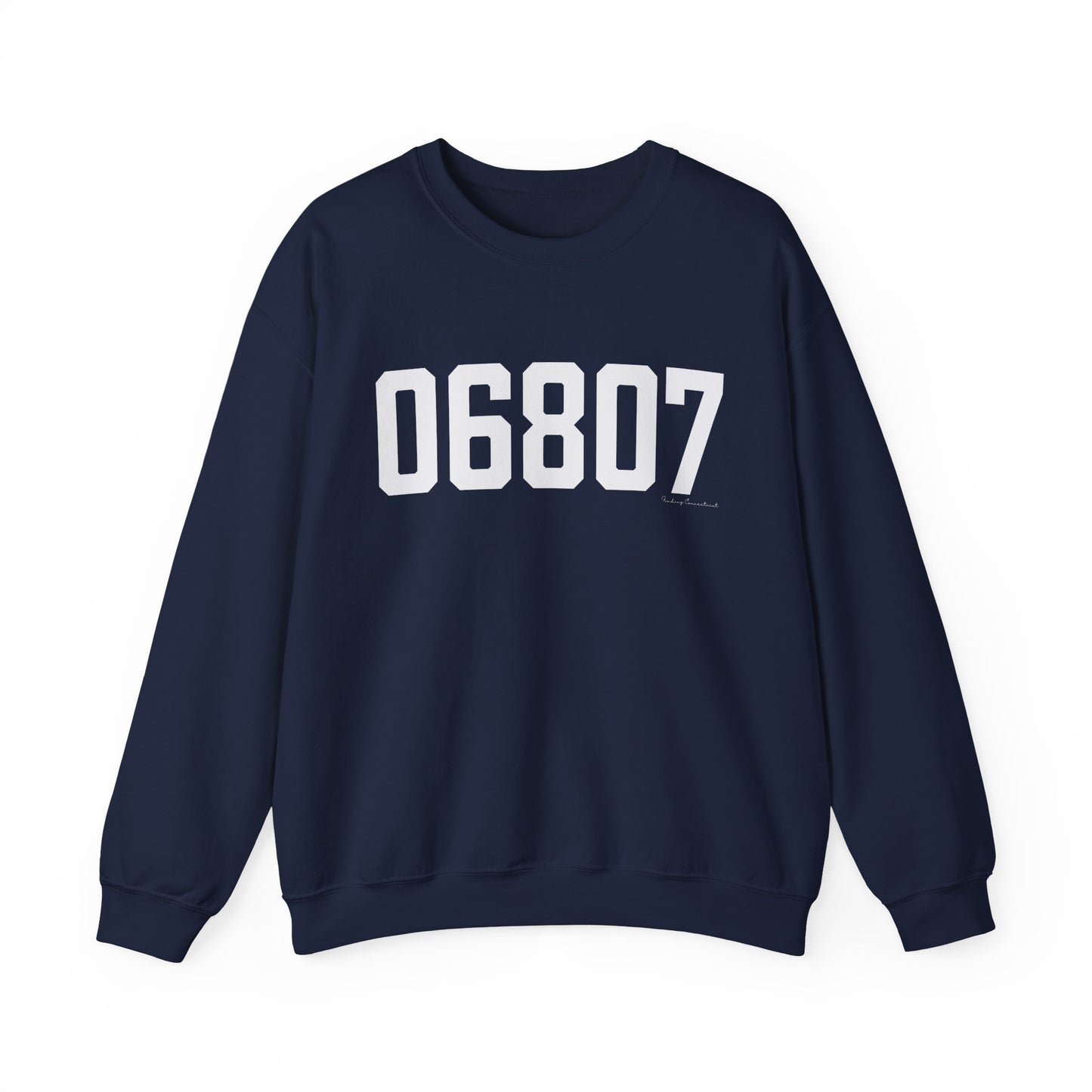 06807 - Greenwich CT Zip Code Unisex Heavy Blend™ Crewneck Sweatshirt