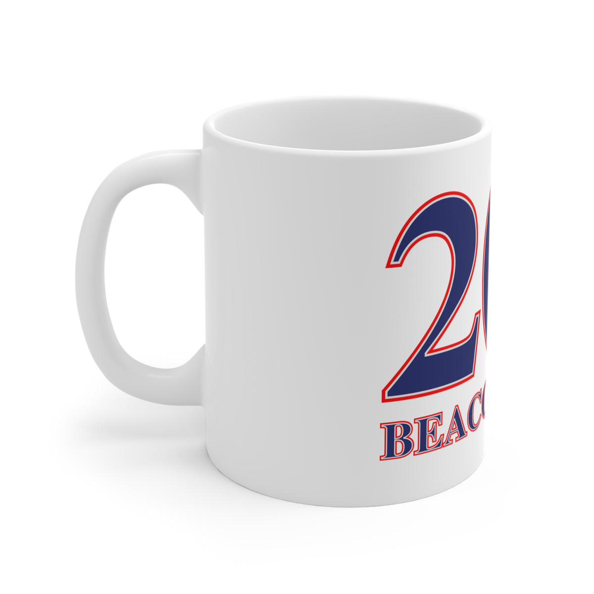 Beacon Falls Red, White & Blue Mug 11oz