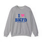 I Heart BKFD Unisex Heavy Blend™ Crewneck Sweatshirt