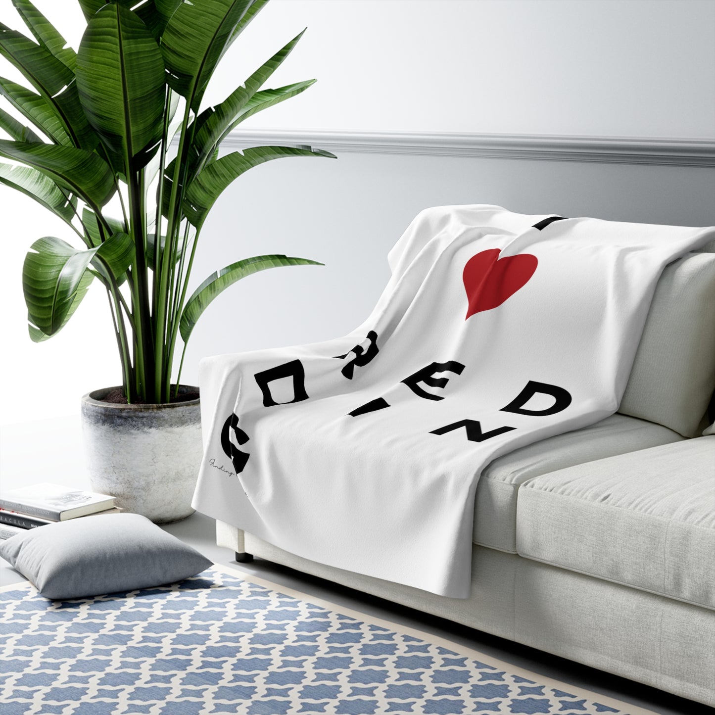 Redding Vision Sherpa Fleece Blanket