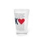Norwalk Love Pint Glass, 16oz