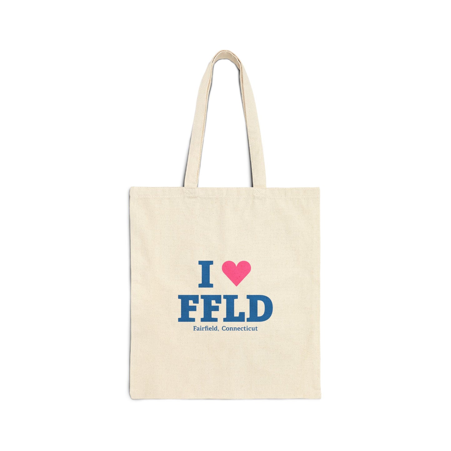 I Heart FFLD Cotton Canvas Tote Bag
