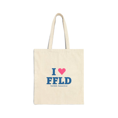 I Heart FFLD Cotton Canvas Tote Bag